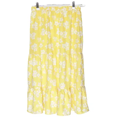 Maxi skirt (Yellow, White) from VRS Junior Polyester
