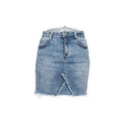 Denim skirt (Blue) from Denim Stories Cotton, Elastane, Polyester