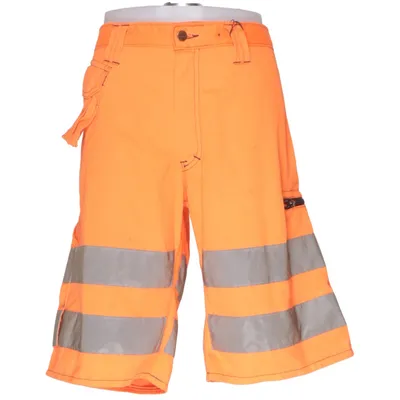 Korte werkbroek (Oranje) van Björnkläder Katoen, Polyester