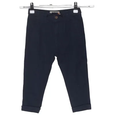 Chinos (Blauw) van Zara Boys Katoen, Elastaan, Polyester, Viscose