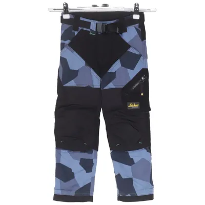 Outdoor broek (Zwart, Blauw) van Snickers Workwear Katoen, Elastaan, Polyamide, Polyester