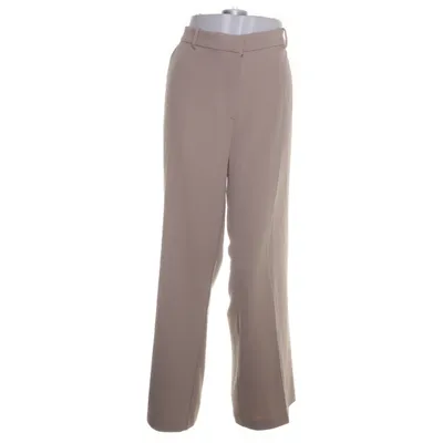 Suit pants (Beige) from H&M Polyester, Elastane