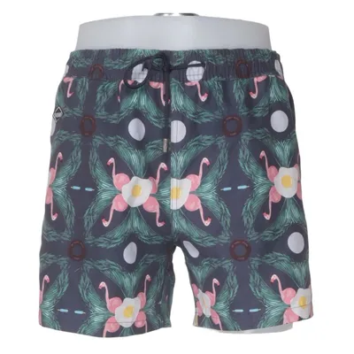 Zwemshort (Zwart, Meerkleurig) van Nikben Polyester