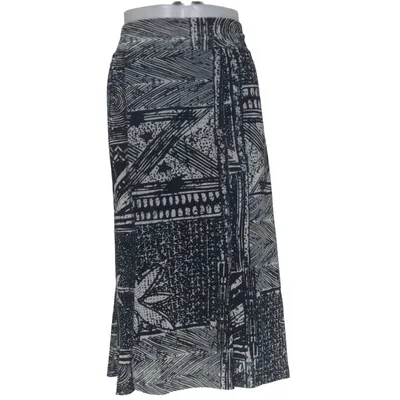 Maxi rok (Zwart, Wit) van Delmod Polyester