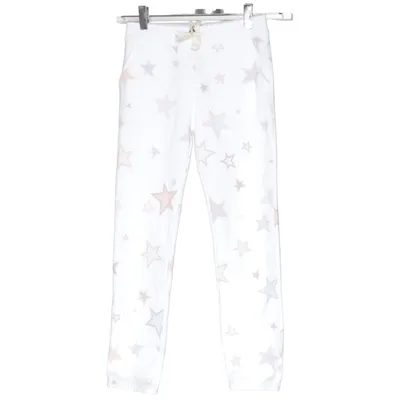 Pajama pants (White, Multicolored) from Juvia Cotton, Polyester