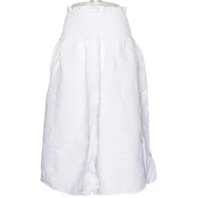 Kjol (Vit) från KappAhl Linne, Viskos