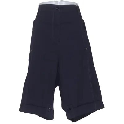 Shorts (Blå) från Sheego Bomull, Elastan
