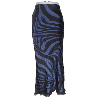 Rok (Blauw, Zwart) van Topshop Viscose