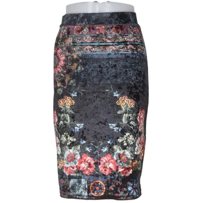 Rok (Zwart, Meerkleurig) van 101 Idees Elastaan, Polyester