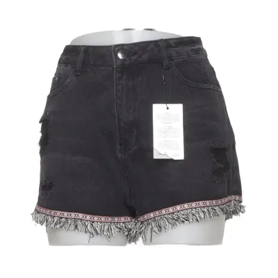 Jeansshorts (Svart, Flerfärgad) från Denim Co Bomull, Polyester, Viskos