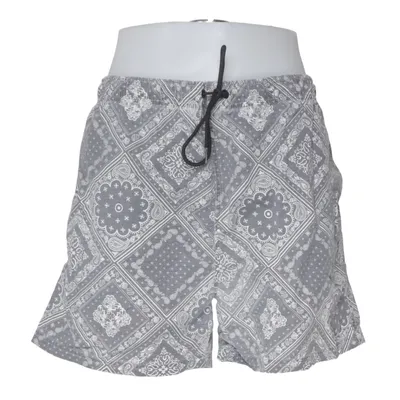 Shorts de bain (Gris, Blanc) de Primark Polyamide, Polyester