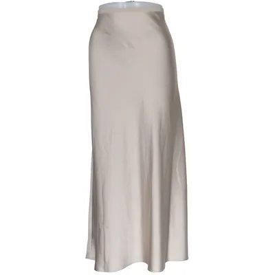 Maxi skirt (Beige) from Uniqlo