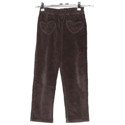Corduroy pants (Brown) from Bonton Cotton, Elastane