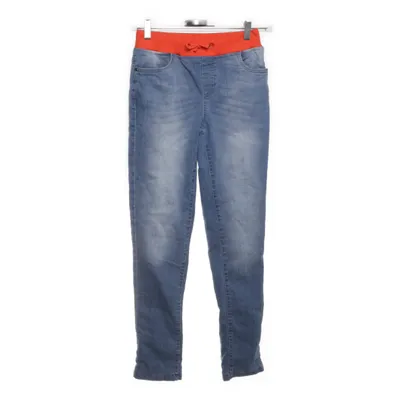 Jeans (Blue, Orange) from John Baner Cotton, Polyester