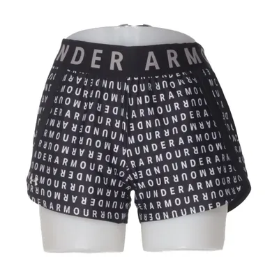 Træningsshorts (Sort, Hvid) fra Under Armour Polyester