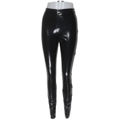 Vinyl pants (Black) from Divided by H&M Elastane, Polyester