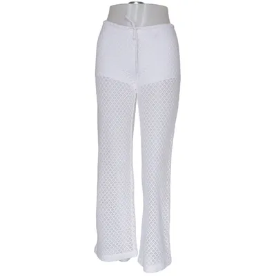 Pantalon (Blanc) de Divided by H&M Coton, Polyester
