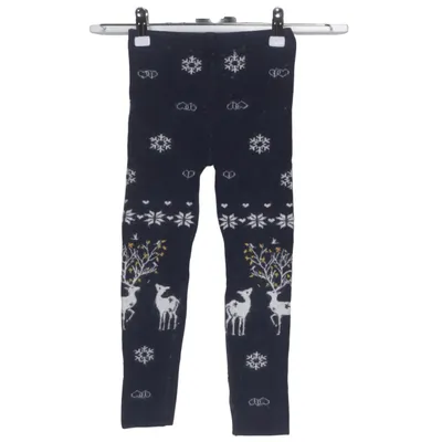 Leggings (Blå, Hvid) fra Nova Bomuld, Elastan