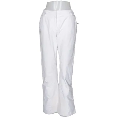 Snow pants (White) from Schöffel Polyester, Polyurethane