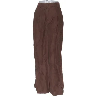Palazzohose (Braun) von Selected Leinen, Lyocell, Viskose