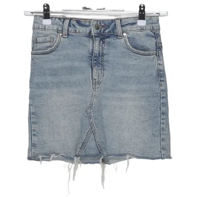 Jupe en jean (Bleu) de Denim Day Coton, Élasthane