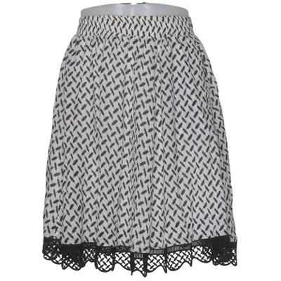 Jupe (Noir, Blanc) de Lala Berlin Coton, Polyester