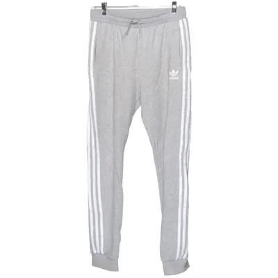 Trainingsbroek (Grijs, Wit) van Adidas Katoen, Polyester