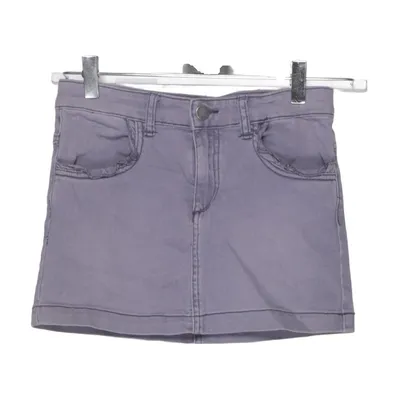 Jupe en jean (Gris) de Benetton Jeans Coton, Élasthane