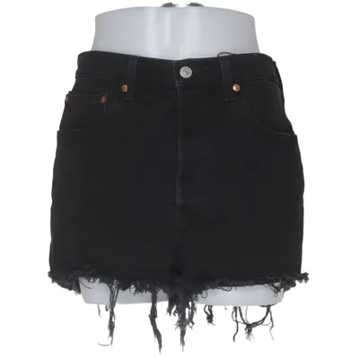 Denim shorts (Black) from Levi's Premium Cotton, Elastane