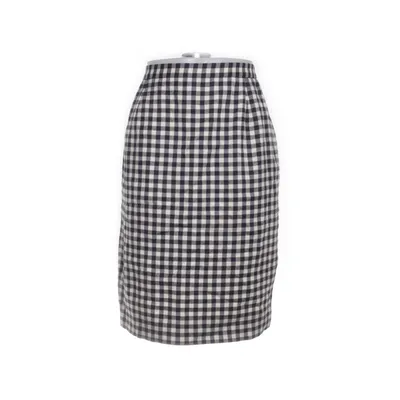 Kjol (Vit, Blå) från Akris