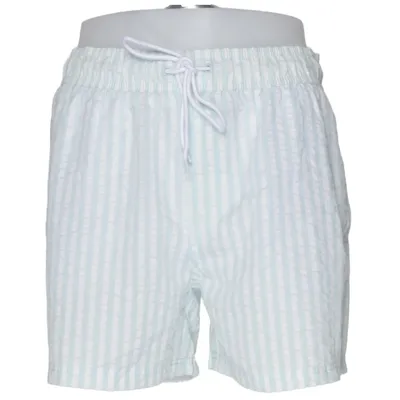 Badshorts (Blå, Vit) från Livergy Polyester