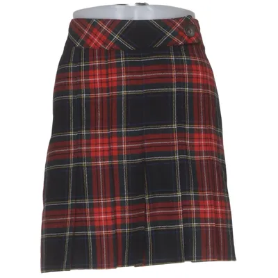 Skirt (Red, Black, Green) from Jake*s Polyester, Wool