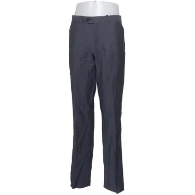 Suit pants (Blue) from Mabro Viscose, Wool