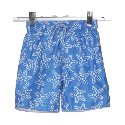Badeshorts (Blå, Hvid) fra Rebel by Primark Polyester