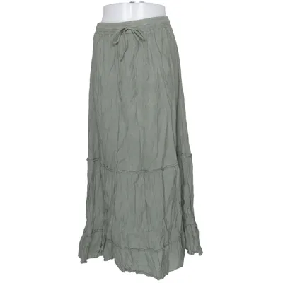 Maxi nederdel (Grøn) fra Sorbet Linned, Viscose