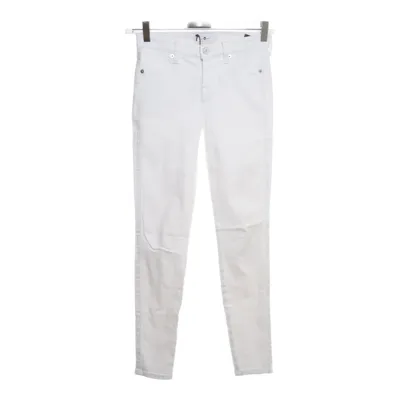 Spijkerbroek (Wit) van 7 for All Mankind Katoen, Polyester
