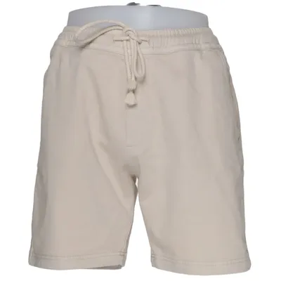 Sweat shorts (Beige) from Bershka Cotton, Elastane, Polyester