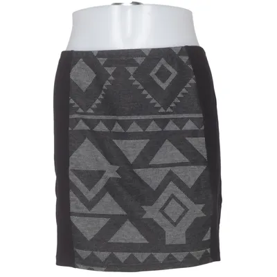 Kjol (Svart, Grå) från Crocker Elastan, Polyamid, Viskos