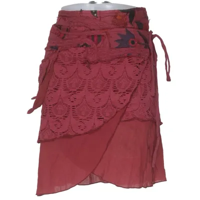 Wrap skirt (Red) from Guru Shop