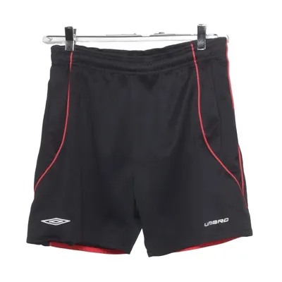 Badshorts (Svart, Röd) från Umbro Polyester