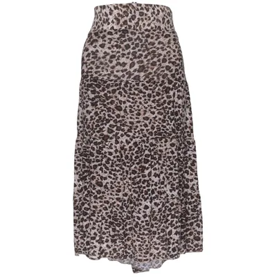 Maxi nederdel (Beige, Brun, Sort) fra Lusa