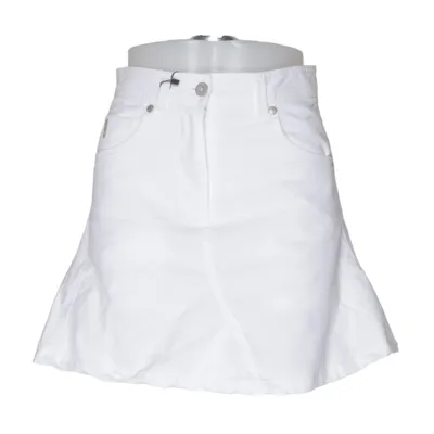 Jupe en jean (Blanc) de Abacus Coton, Élasthane, Polyester