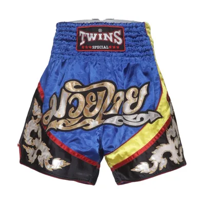 Judobroek (Blauw, Zwart, Geel) van Twins Special Polyester