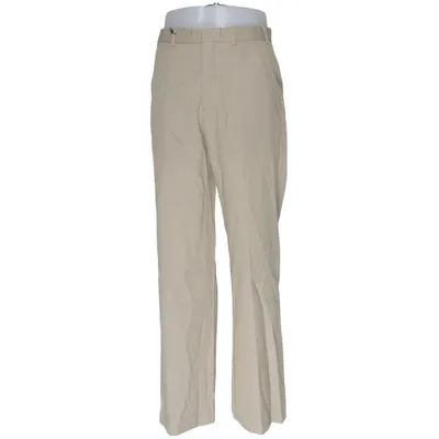 Chinos (Beige) from Broadcast Polyester, Wool