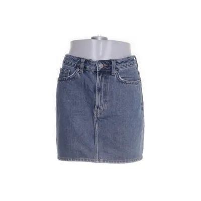 Denim skirt (Blue) from MTWTFSS WEEKDAY Cotton, Polyester, Leather
