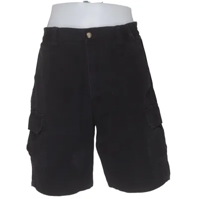 Cargo shorts (Zwart) van Yamaha Katoen