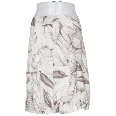 Jupe (Blanc, Marron) de WE Fashion Acétate, Coton