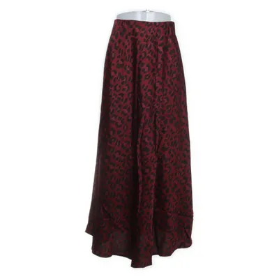 Kjol (Röd, Svart) från Bazaar Noir Silke, Viskos