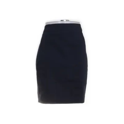 Kjol (Blå) från H&M Modern Classic Polyester, Elastan, Bomull
