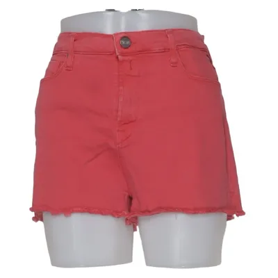 Denim shorts (Rood) van Replay Katoen, Elastaan, Polyester